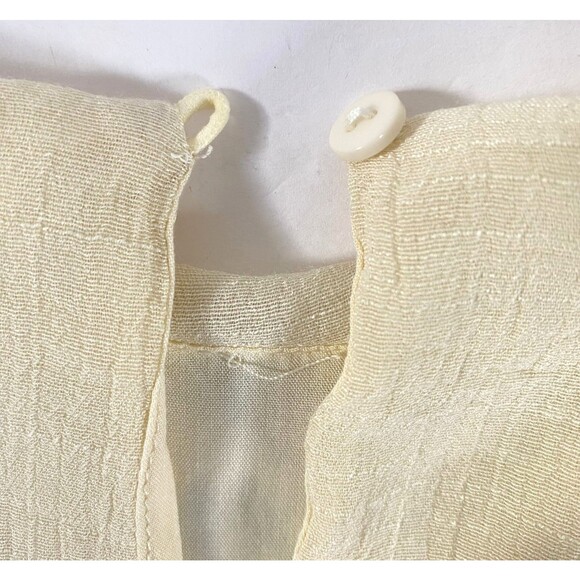 Umgee Boho Floral Embroidered Mini Dress Size M Cream Multi Bell Sleeve NWOT - Picture 7 of 15